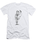 2 Man Holding Telephone Csa Images T-Shirt