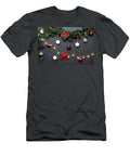 2 Merry Christmas and Happy New Year Background Festive Holiday Celebration Design Talha Khan T-Shirt