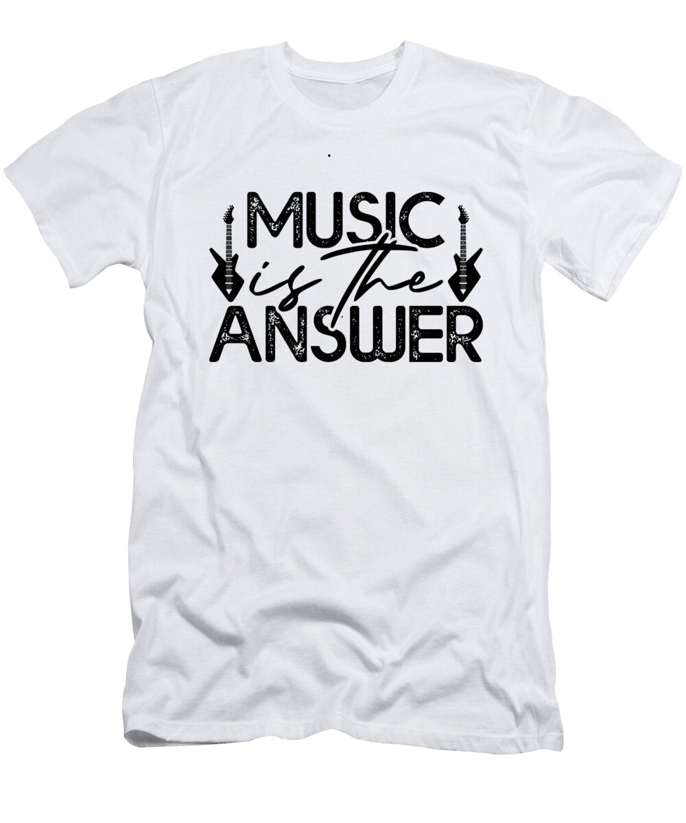 2 Music Is the Answer Me T-Shirt