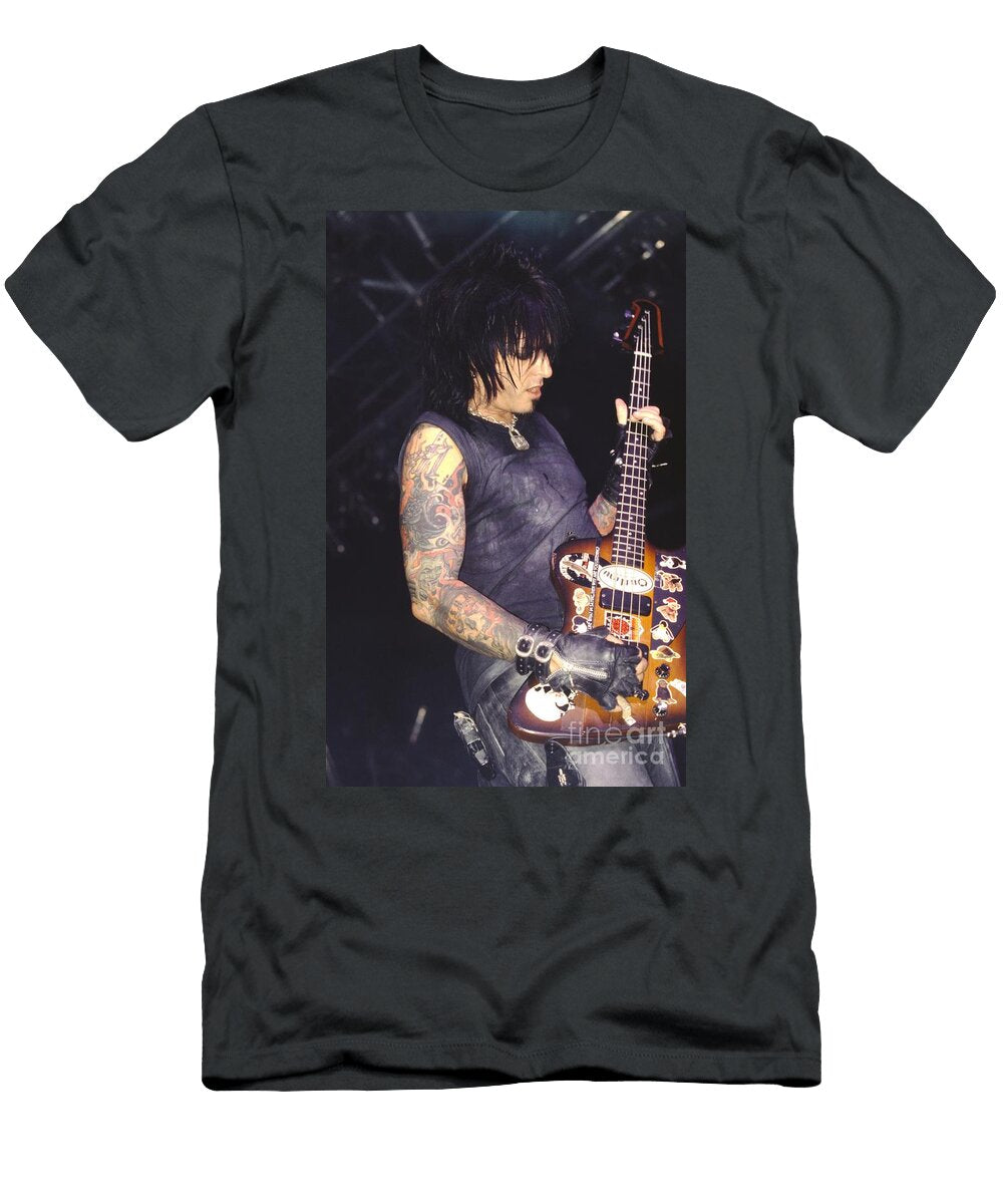 2 Nikki Sixx Motley Crue Concert Photos T-Shirt