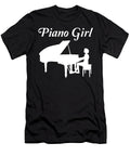 2 Piano Player Grand Piano Pianist Women Girls Gift John Romeo T-Shirt