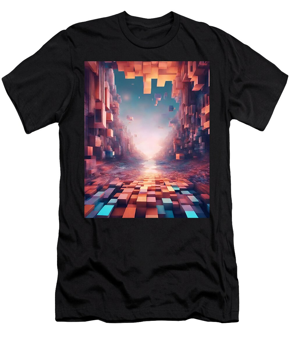 2 Pixelated Dreamscapes Collection Sheree Davis T-Shirt