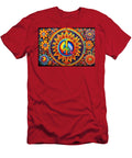 2 Psychedelic Peace Symbol Trippy Colorful Retro 1960s Abstract Stellart Studio T-Shirt