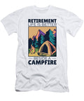 2 Retirement Life Camping Outdoors Traveling Camper Toms Store T-Shirt