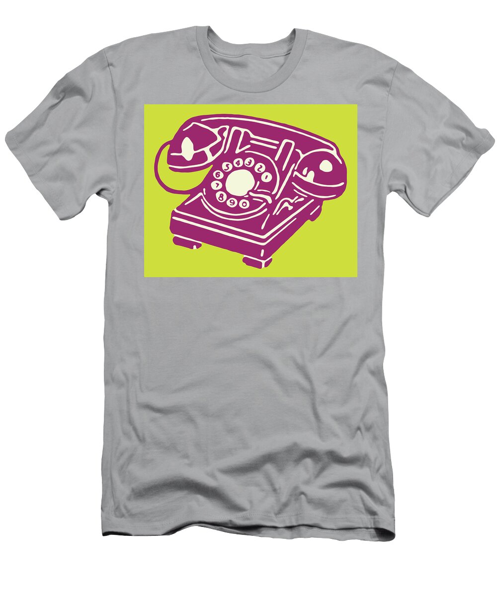 2 Rotary Telephone Csa Images T-Shirt