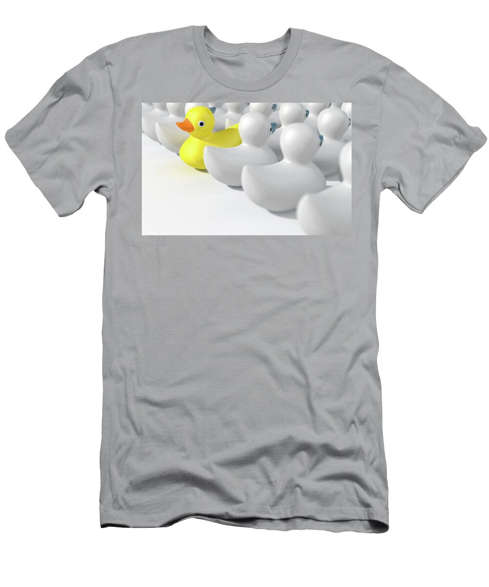 2 Rubber Duck Against the Flow Allan Swart T-Shirt