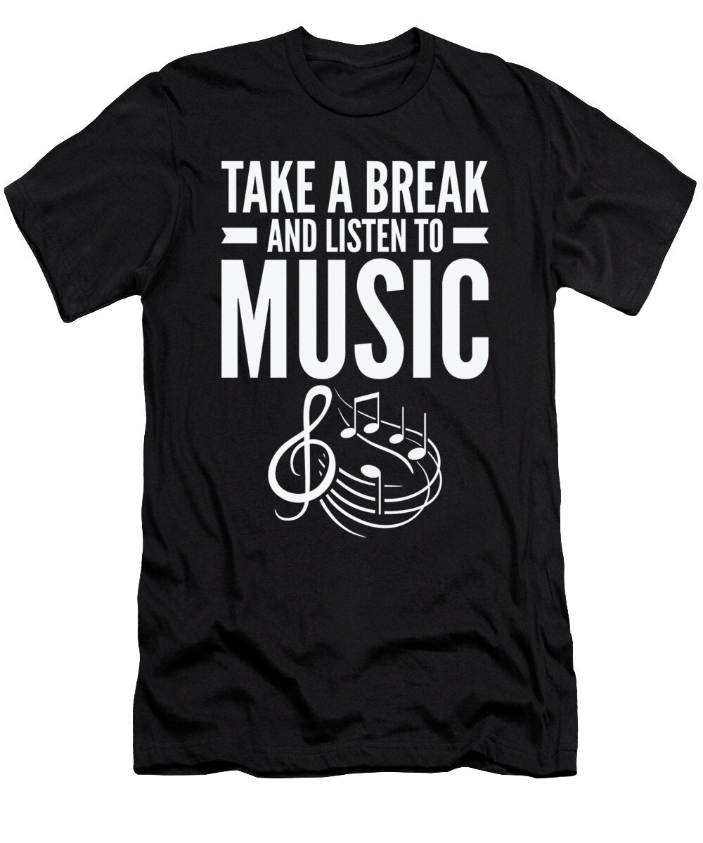 2 Serenity Music Lover Relaxing Break Inspirational Music Toms Store T-Shirt