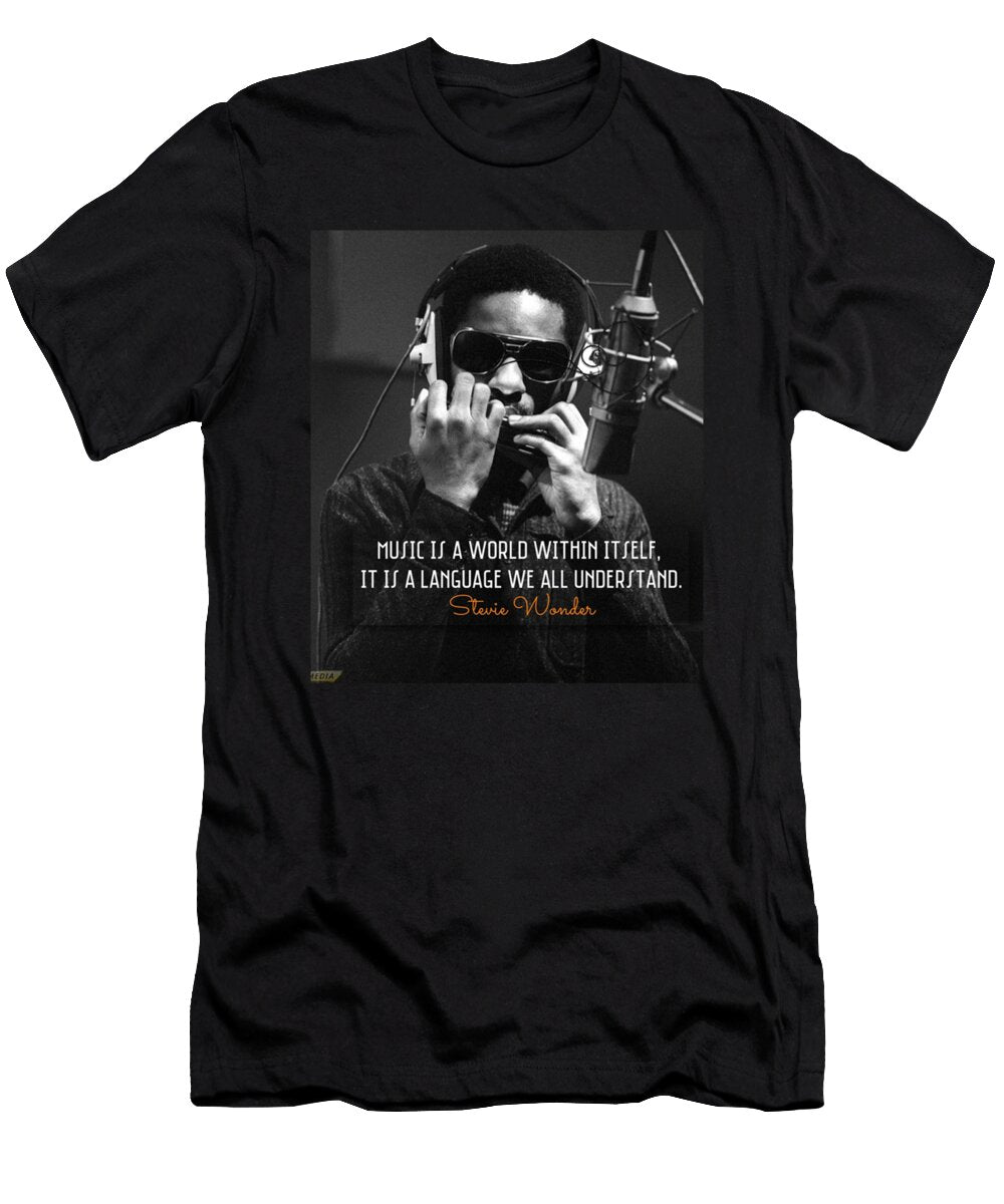 2 Stevie Wonder Cynthia Pottorff T-Shirt
