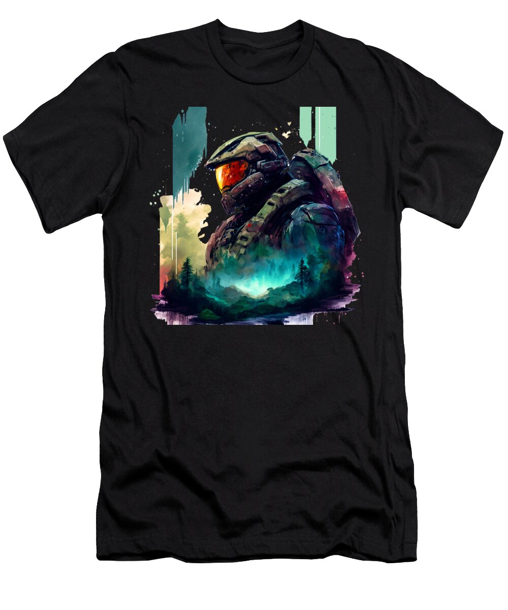 2 Suit Up Spartan Life Tech Gaming T-Shirt
