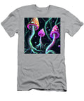 2 Trippy Mushrooms Colorful Funky 60s Psychedelic Style Stellart Studio T-Shirt