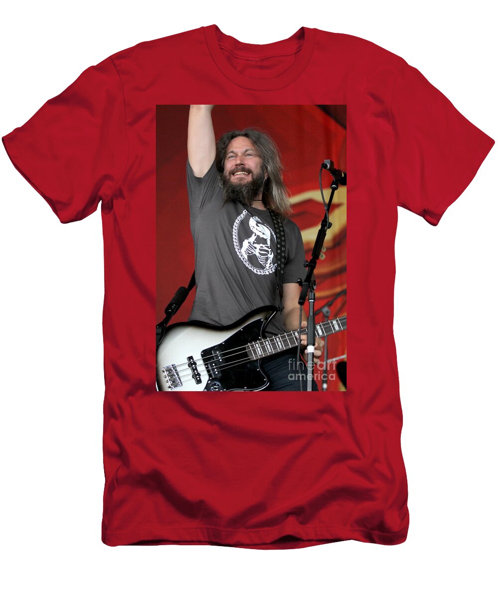 2 Troy Sanders Mastodon Concert Photos T-Shirt