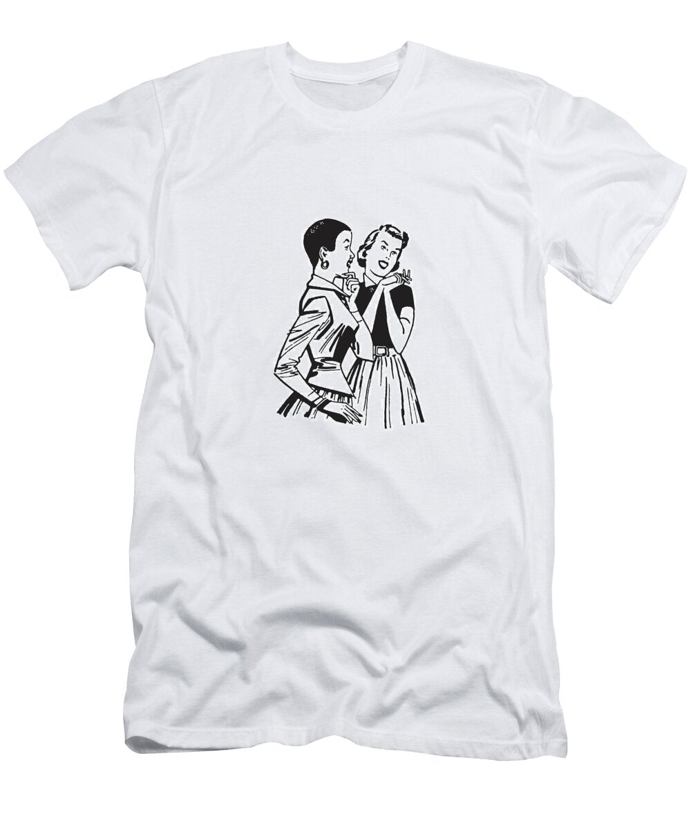 2 Two Women Talking Csa Images T-Shirt