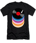 2 Vinyl Record Saying Techno Rave Festival Gift Tinh Tran Le Thanh T-Shirt