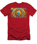 20 Peace Symbol Trippy Psychedelic Colorful Retro 1960s Abstract Stellart Studio T-Shirt