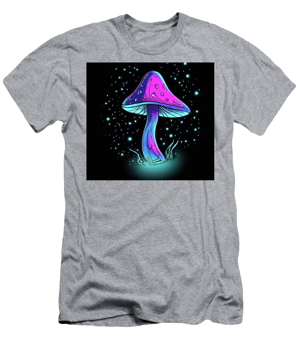 20 Trippy Mushrooms Colorful Funky 60s Psychedelic Style Stellart Studio T-Shirt