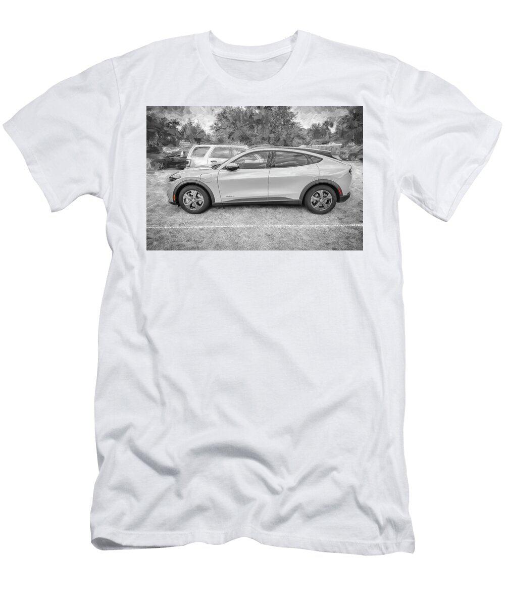 2024 Cyber Orange Ford Mustang Mach E Crossover X125 Rich Franco T-Shirt