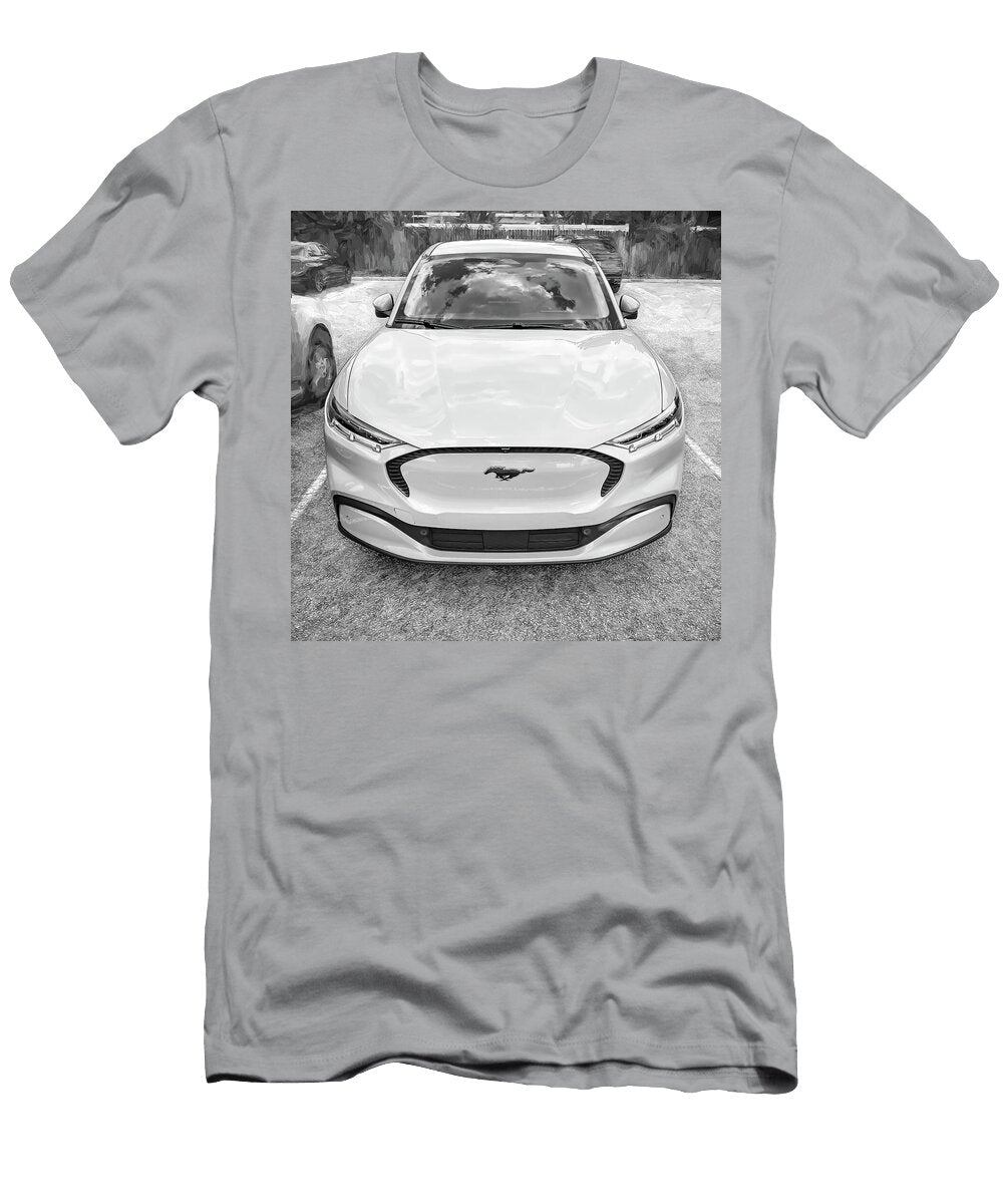 2024 Cyber Orange Ford Mustang Mach E Crossover X132 Rich Franco T-Shirt