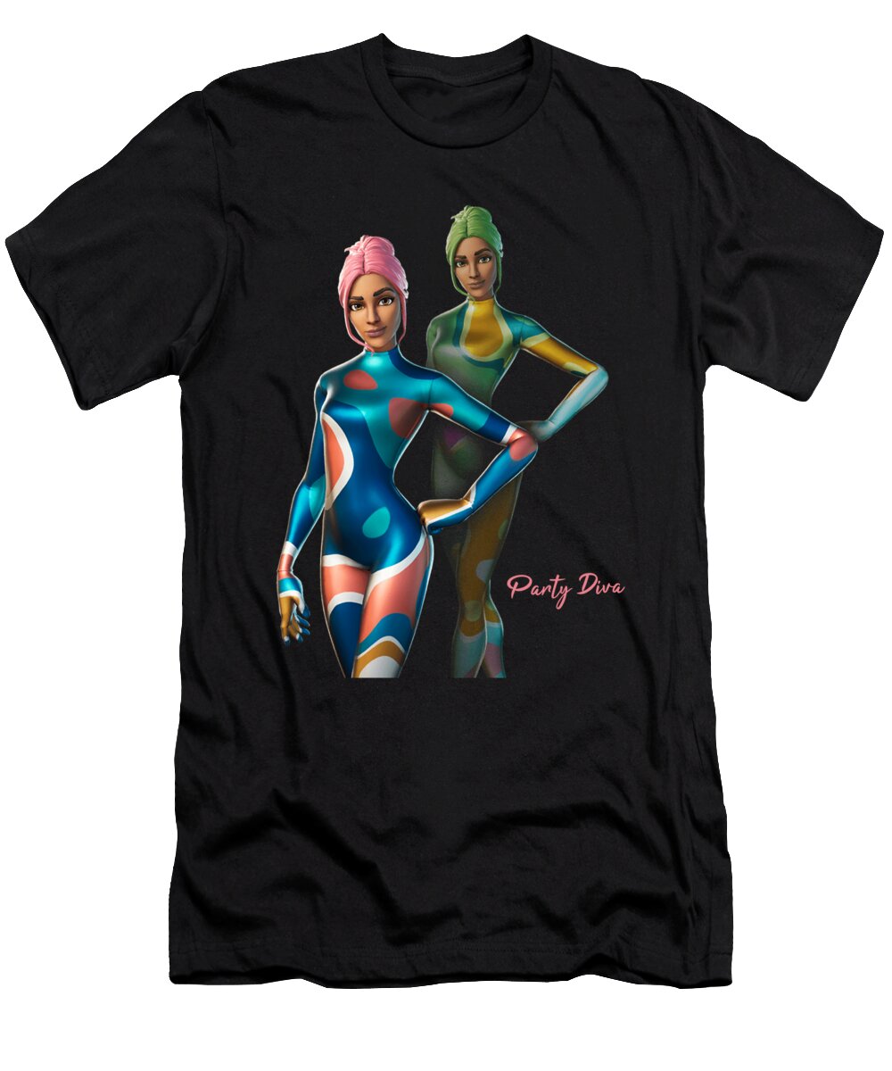 21 Fortnite Misi Art T-Shirt