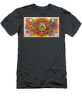 22 Peace Symbol Trippy Psychedelic Colorful Retro 1960s Abstract Stellart Studio T-Shirt