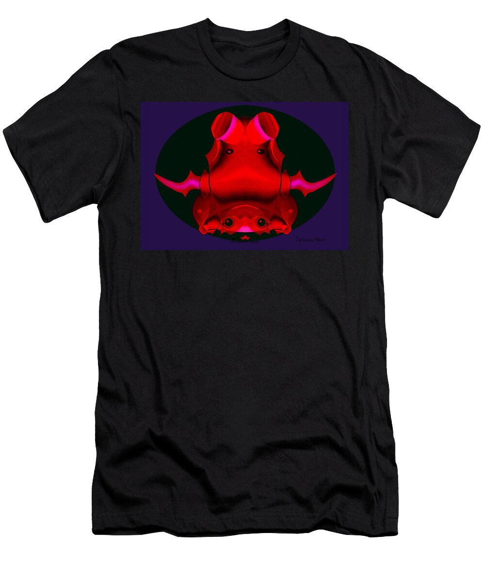 2758 Red Techno Machine 2018 Irmgard Schoendorf Welch T-Shirt