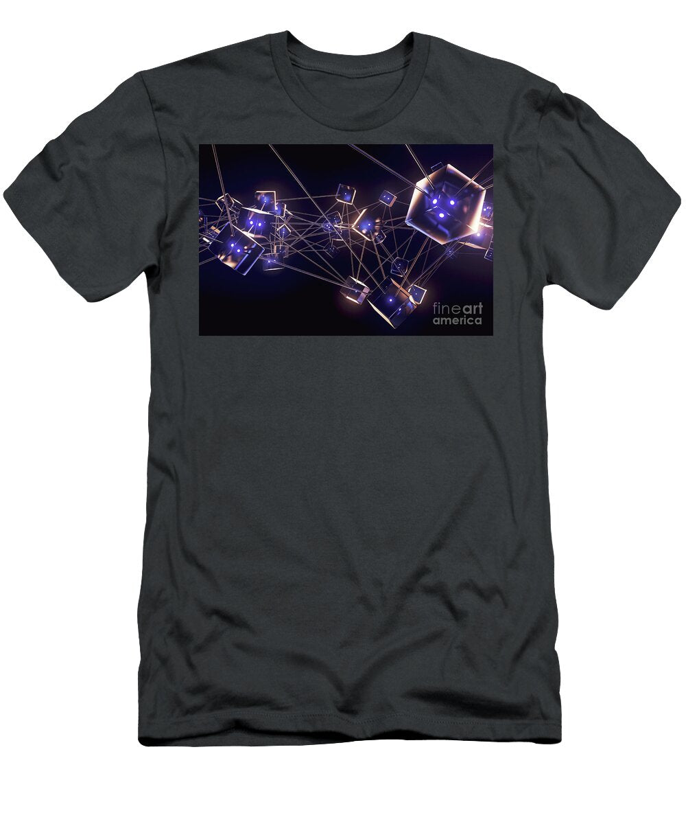 3 Blockchain Network Allan Swart T-Shirt