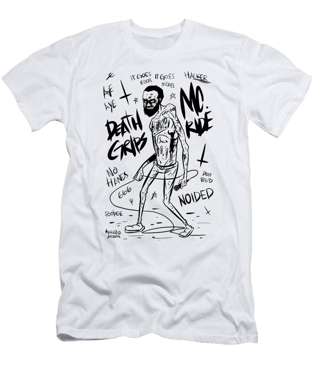 3 Death Grips Sauca Brenda T-Shirt