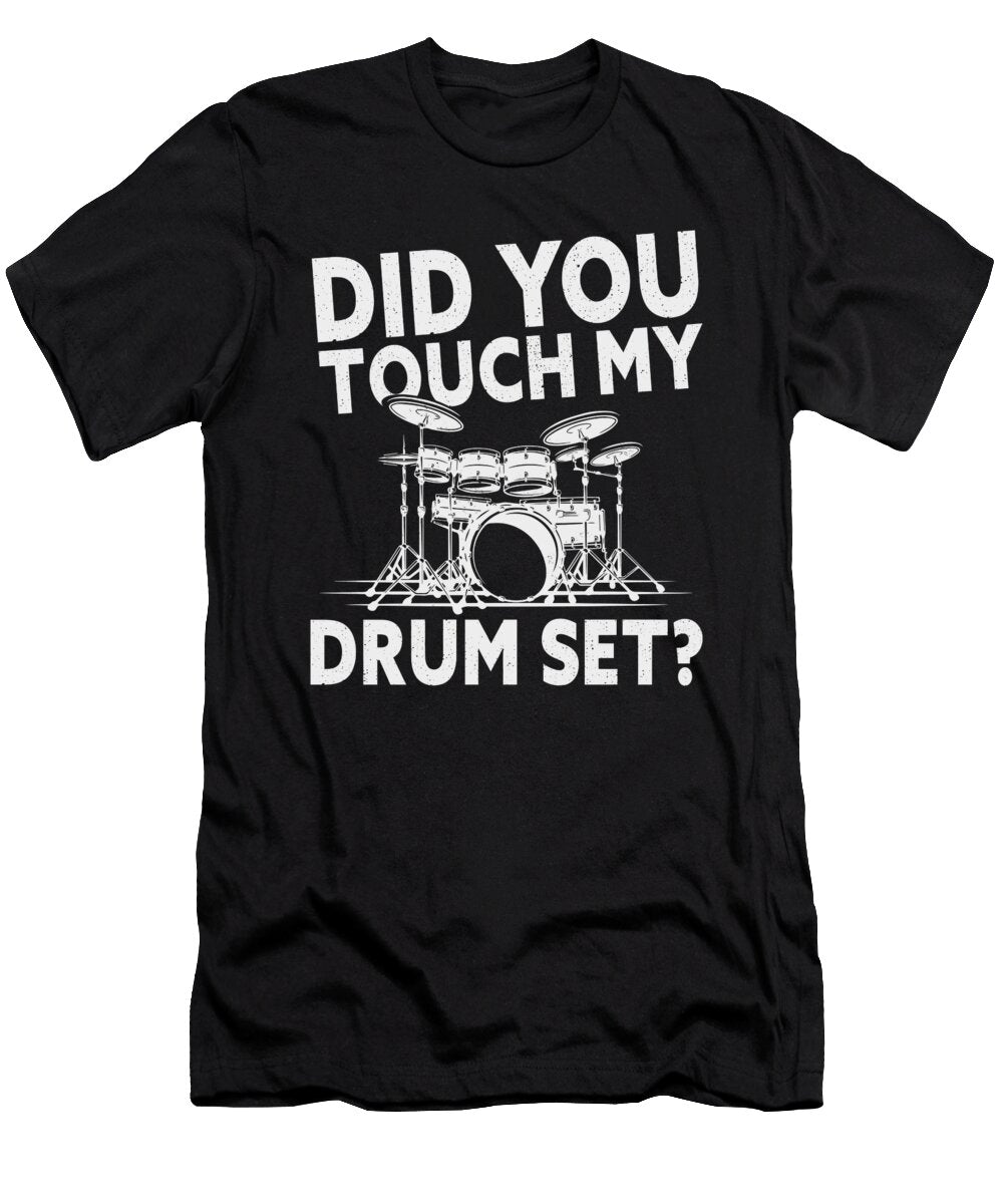3 Drummer Musical Instrument Rock Band Musician Toms Store T-Shirt