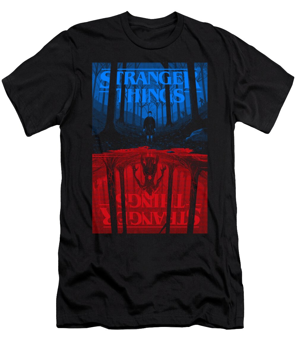 3 Horror Movie Stranger Things T-Shirt