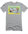3 Man on Phone Csa Images T-Shirt
