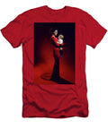 3 Mother in Red Long Dress At the Studio Elena Saulich T-Shirt
