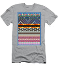 3 Multi Layered Colorful Patterns Textures Shades N Tones Art By Navinjoshi At Fineartamerica Buy Pod Navin Joshi T-Shirt