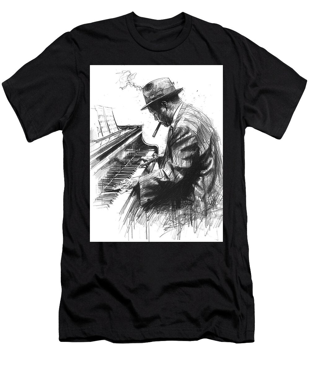 3 New Orleans Jazz Pianist Stephen Smith Galleries T-Shirt