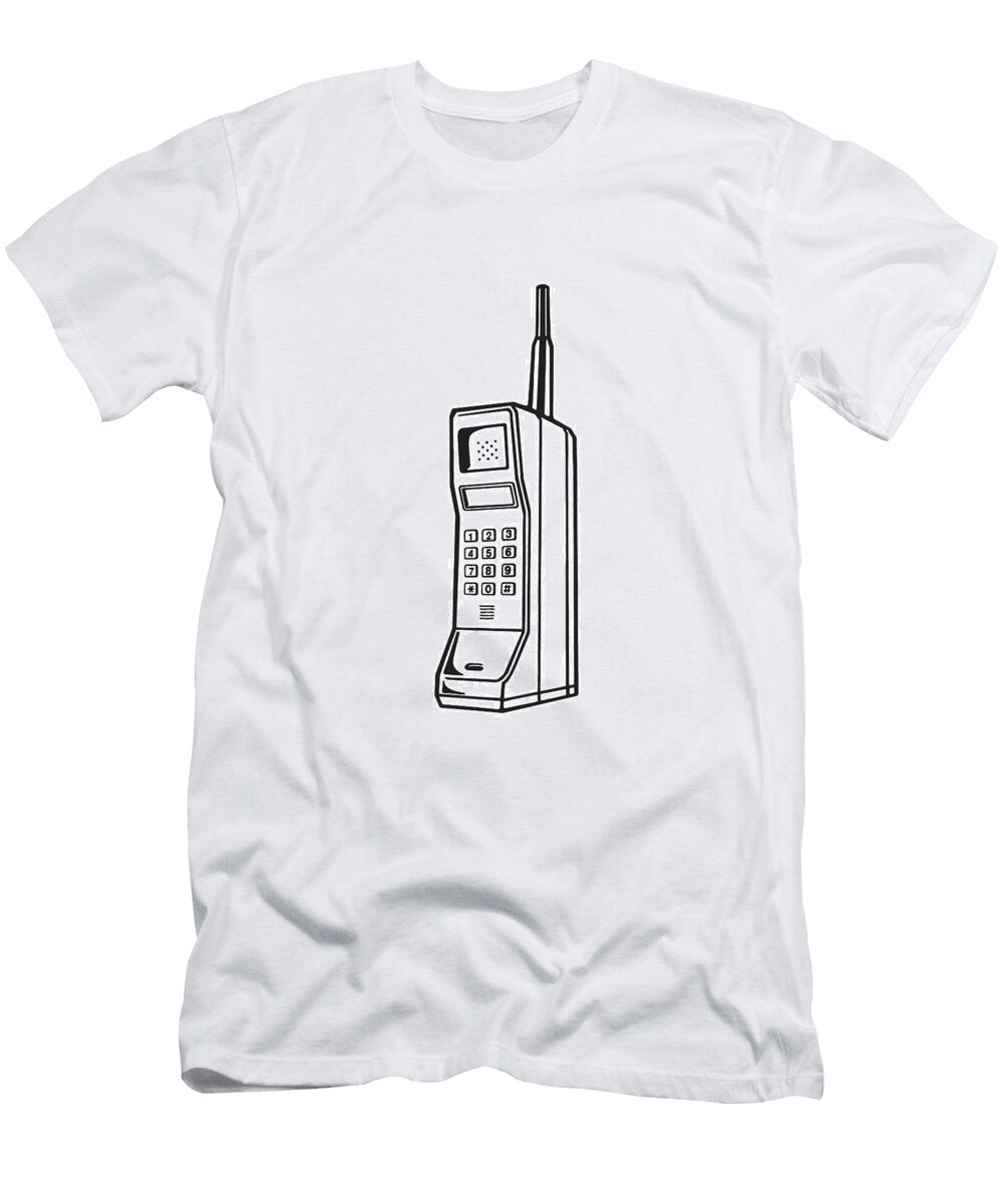 3 Old Cell Phone Csa Images T-Shirt