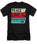 3 Peace Love Toy Piano Music Instrument Tenshirt T-Shirt