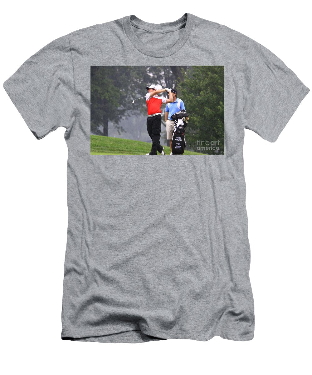 3 Pga Golfer Rory Mcelroy Douglas Sacha T-Shirt