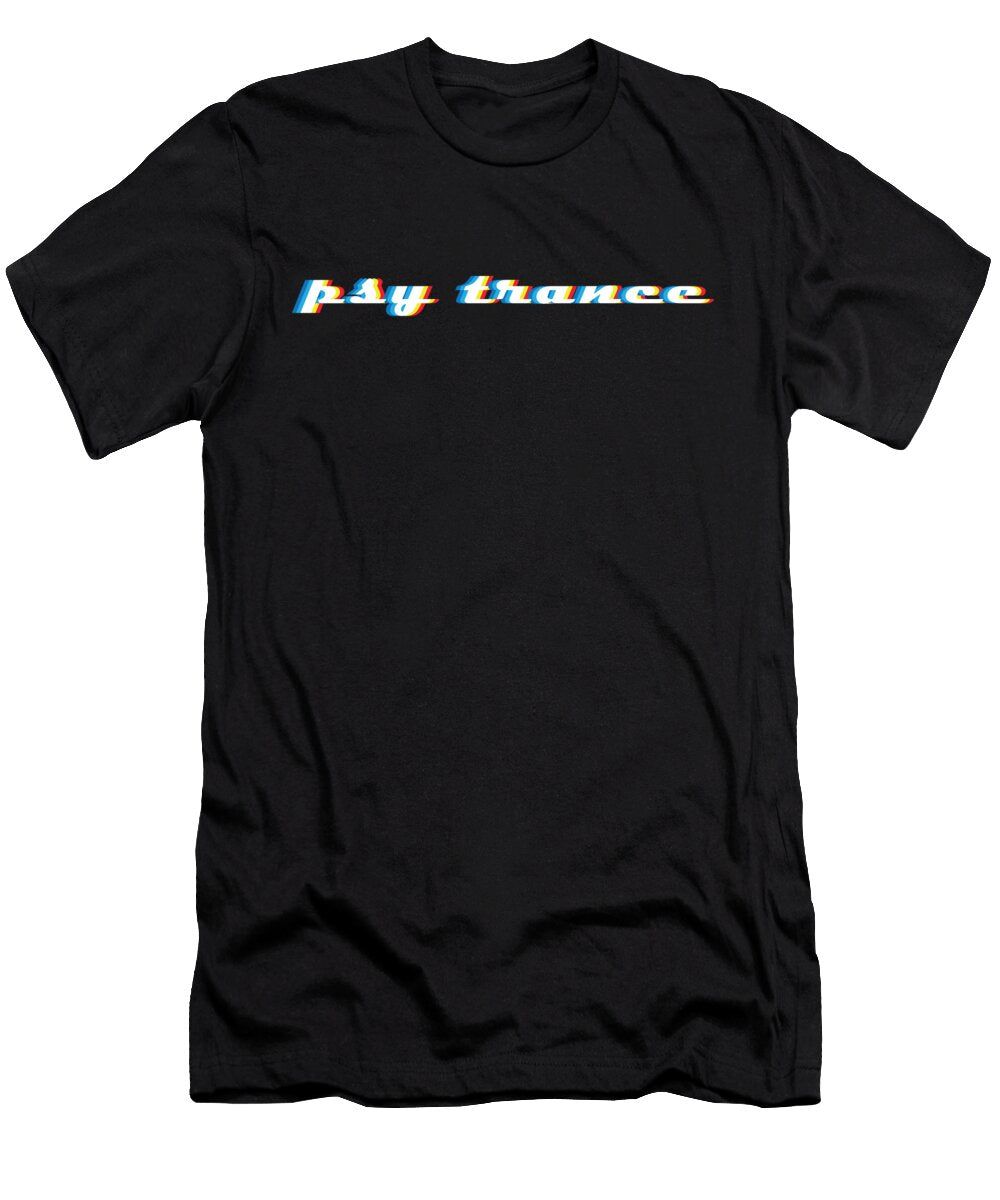 3 Psy Trance Design Gift for Acid Techno Electronic Music Fans Martin Hicks T-Shirt