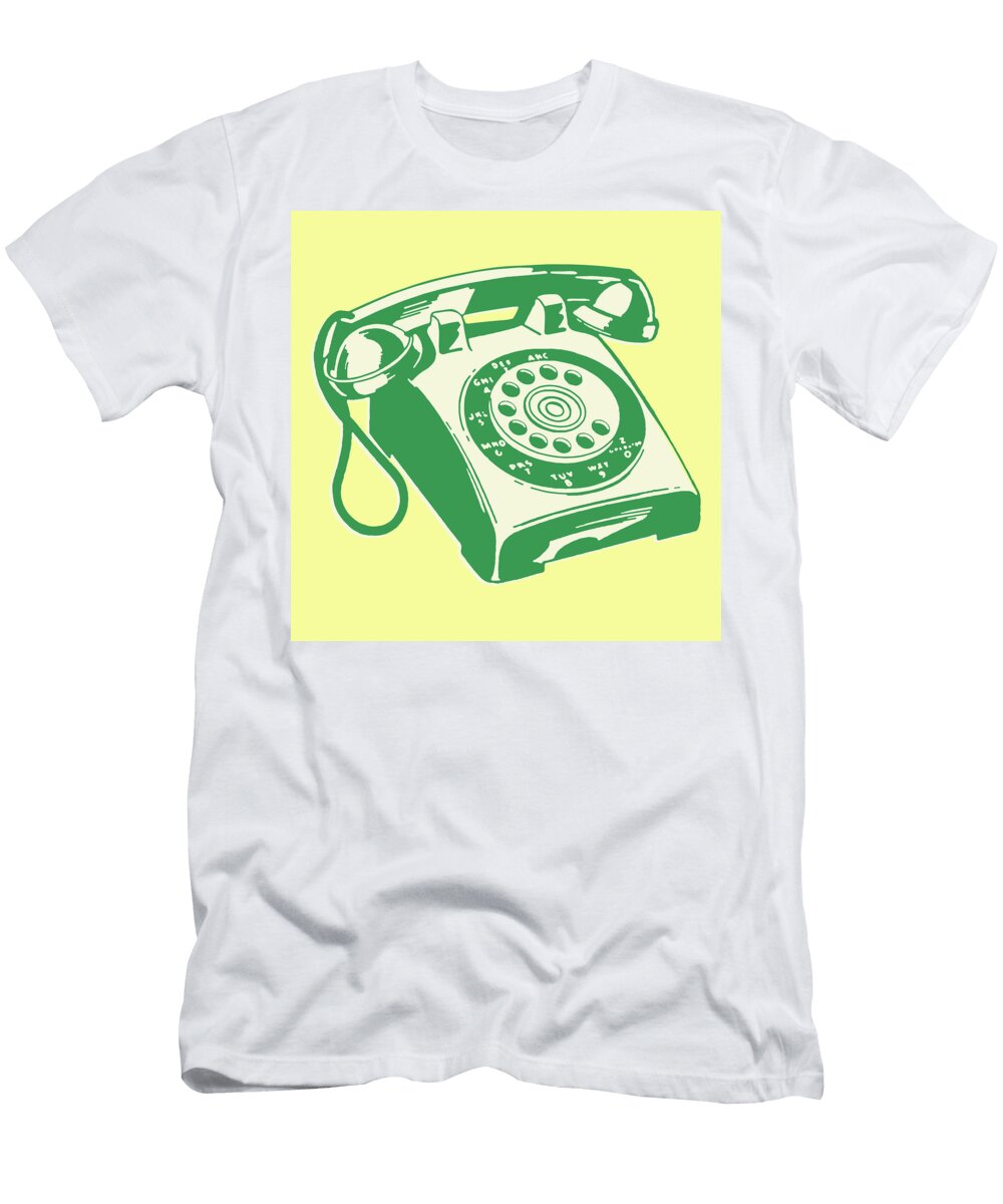 3 Rotary Telephone Csa Images T-Shirt