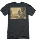 3 Shepherd and Shepherdess Conversing in a Landscape Claude Lorrain T-Shirt