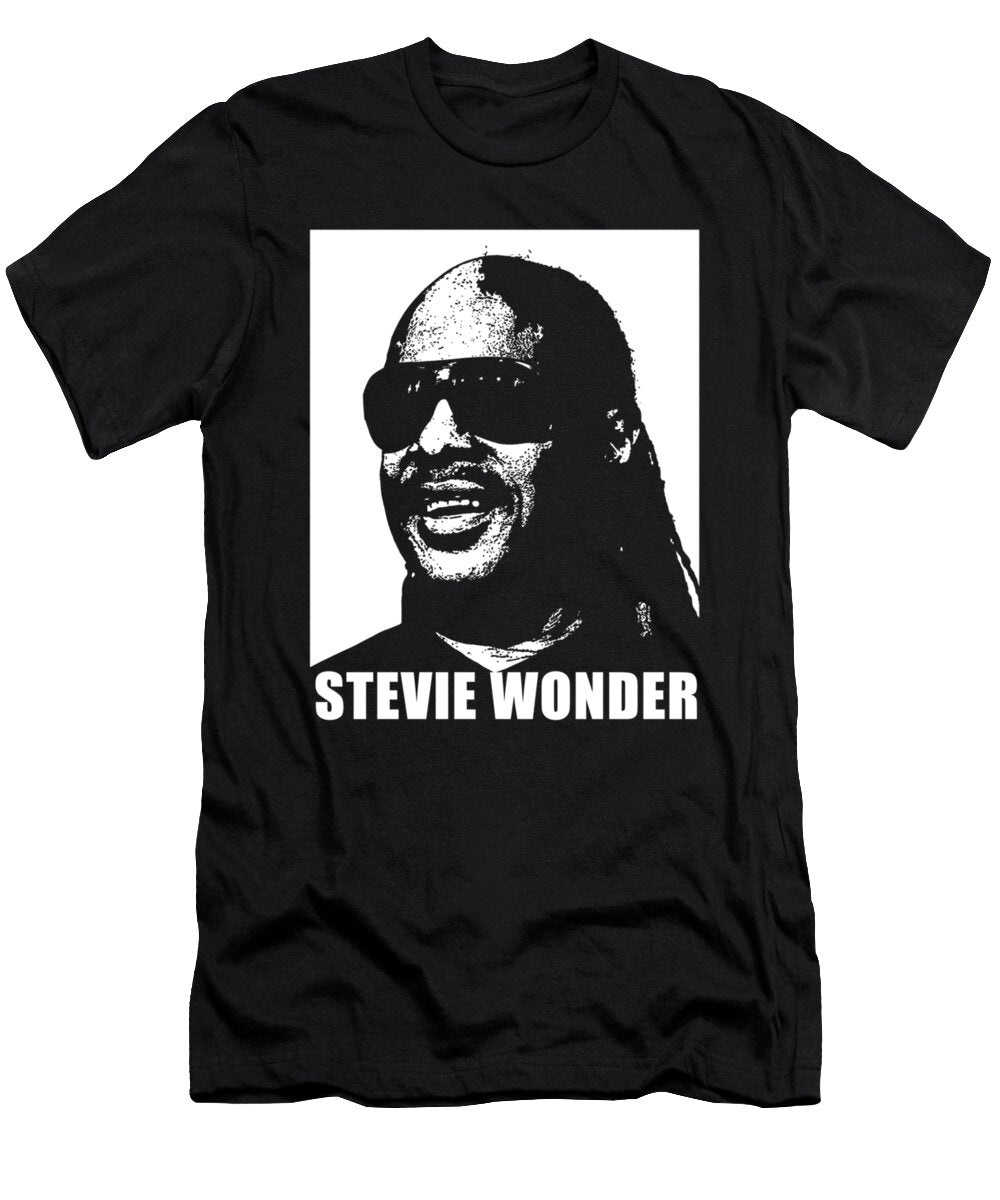 3 Stevie Wonder Cynthia Pottorff T-Shirt