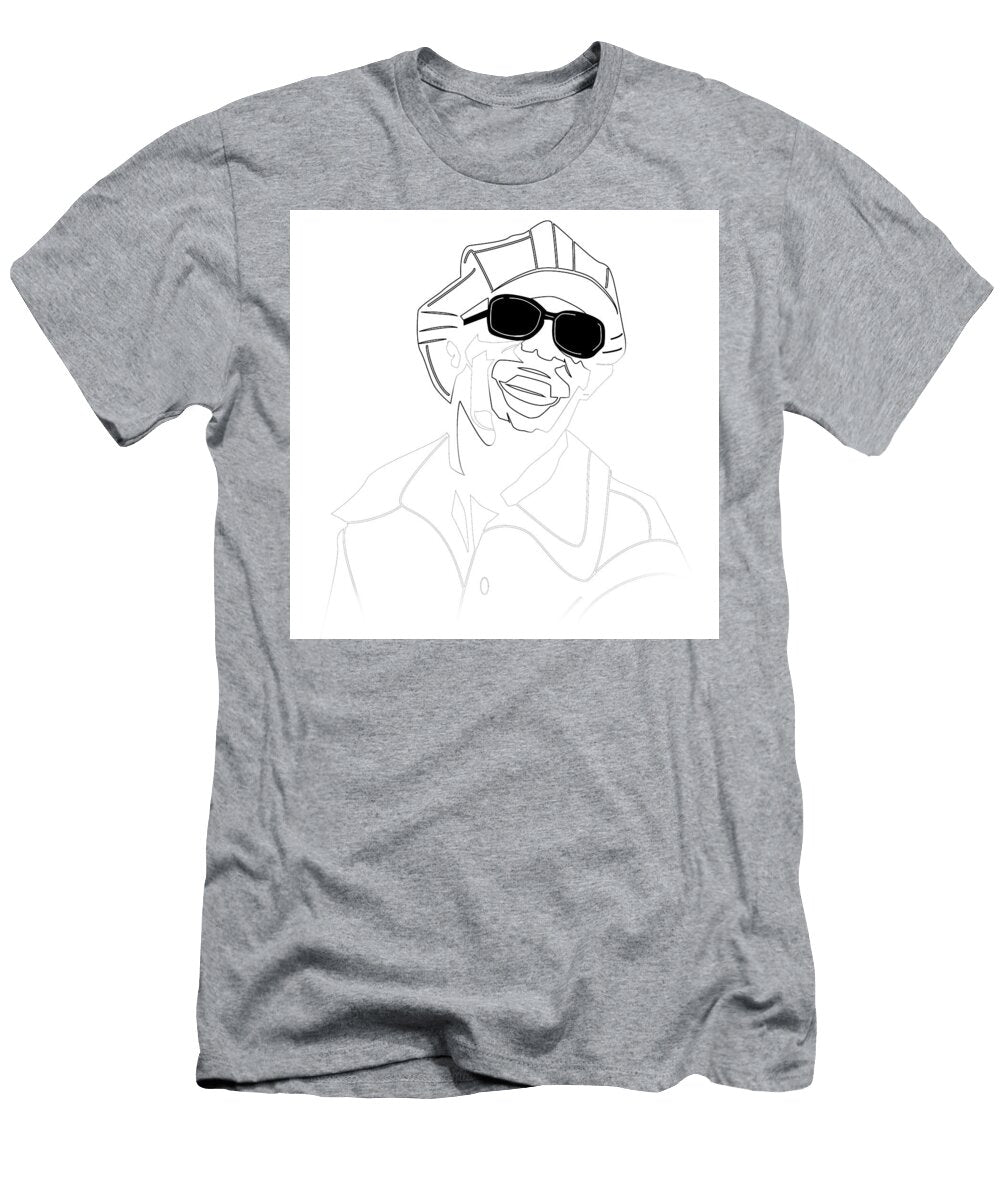 3 Stevie Wonder Naxart Studio T-Shirt