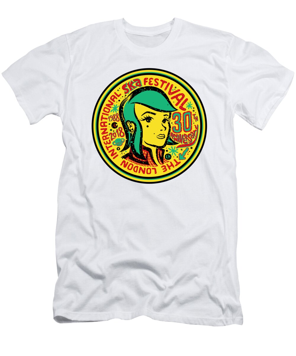 30th Anniversary London International Ska Festival Robert Stone T-Shirt