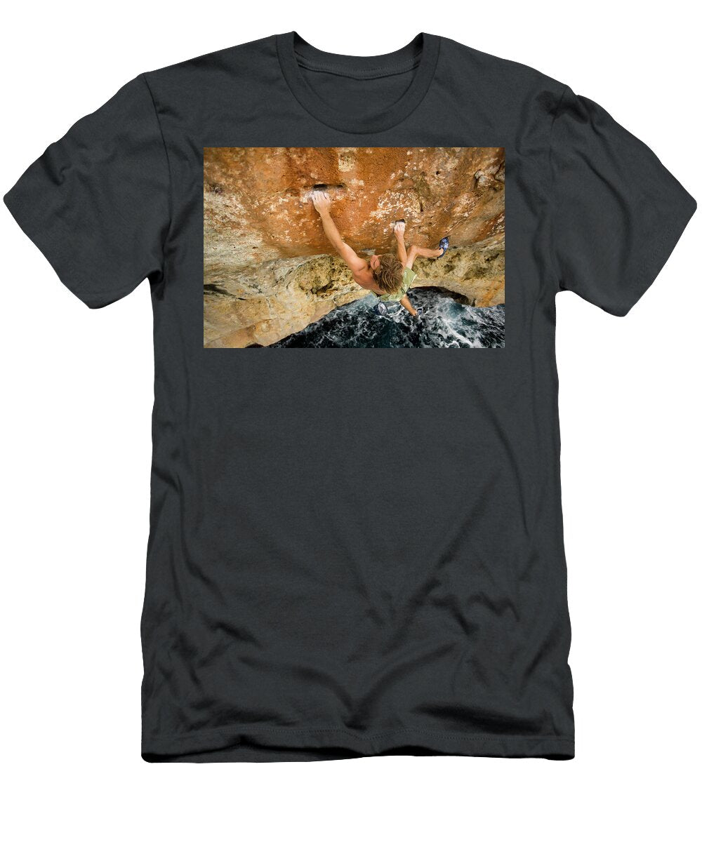 37 Chris Sharma Rock Climbing Deep Water Corey Rich T-Shirt
