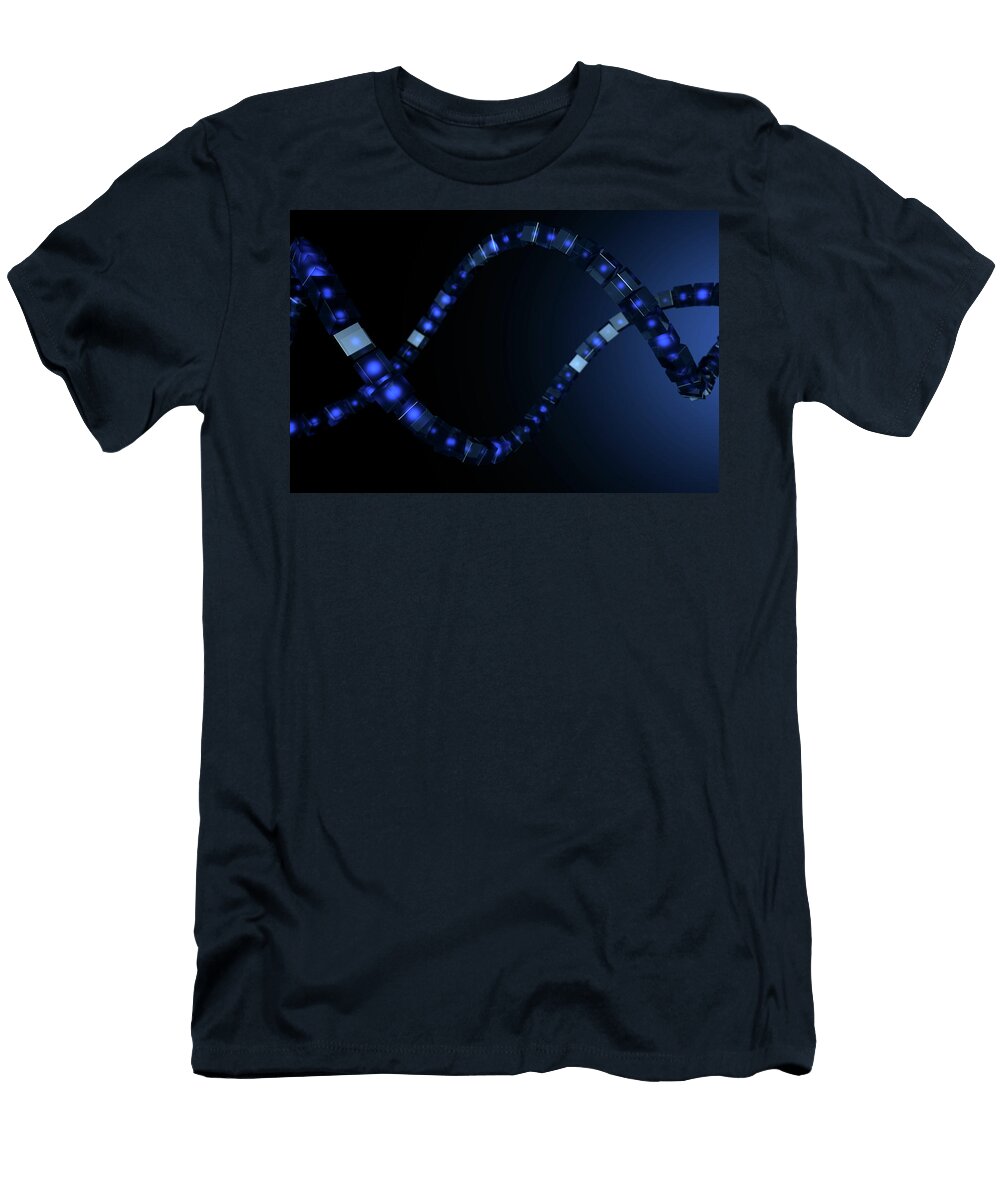 4 Blockchain Data Strand Allan Swart T-Shirt