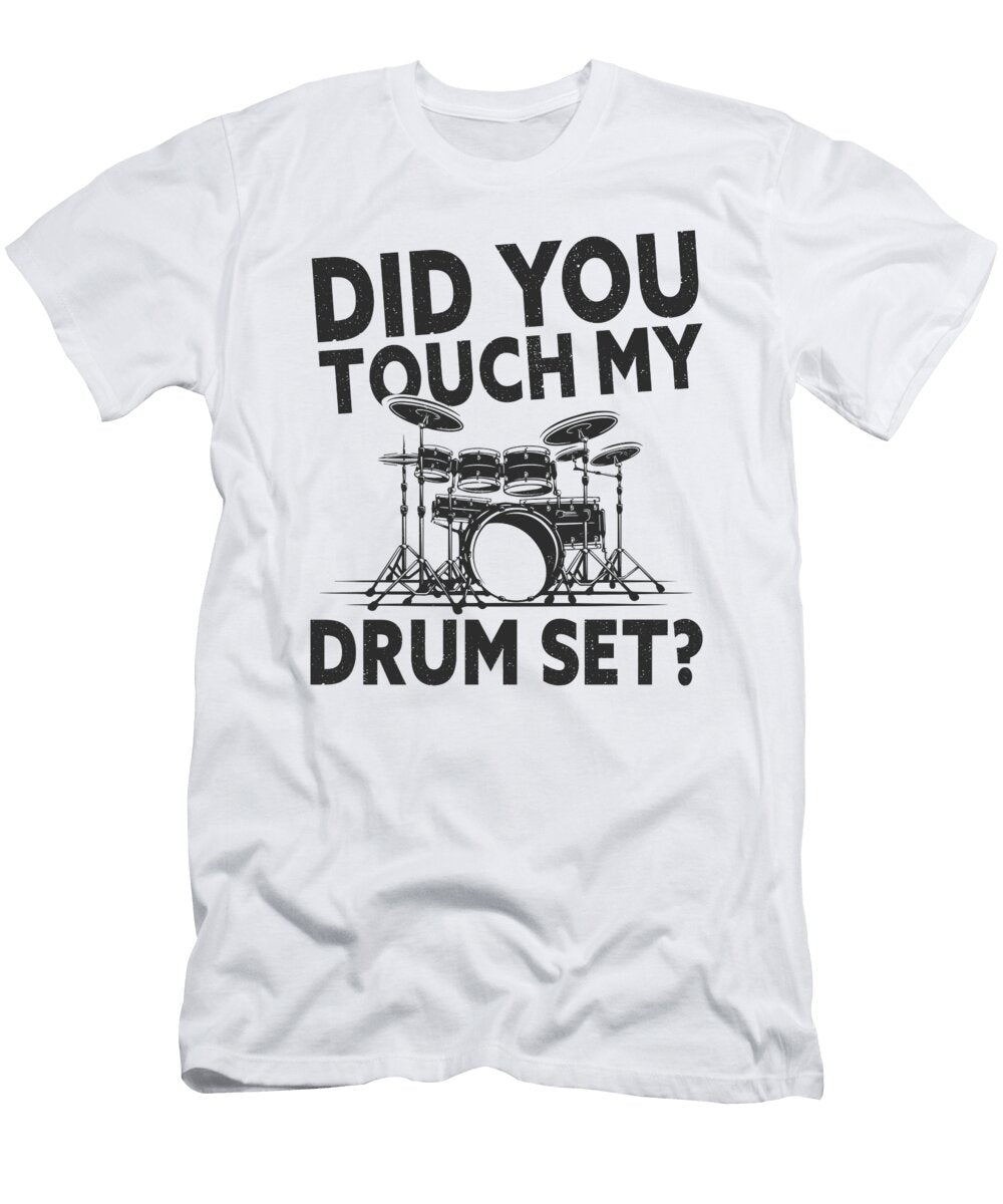 4 Drummer Musical Instrument Rock Band Musician Toms Store T-Shirt