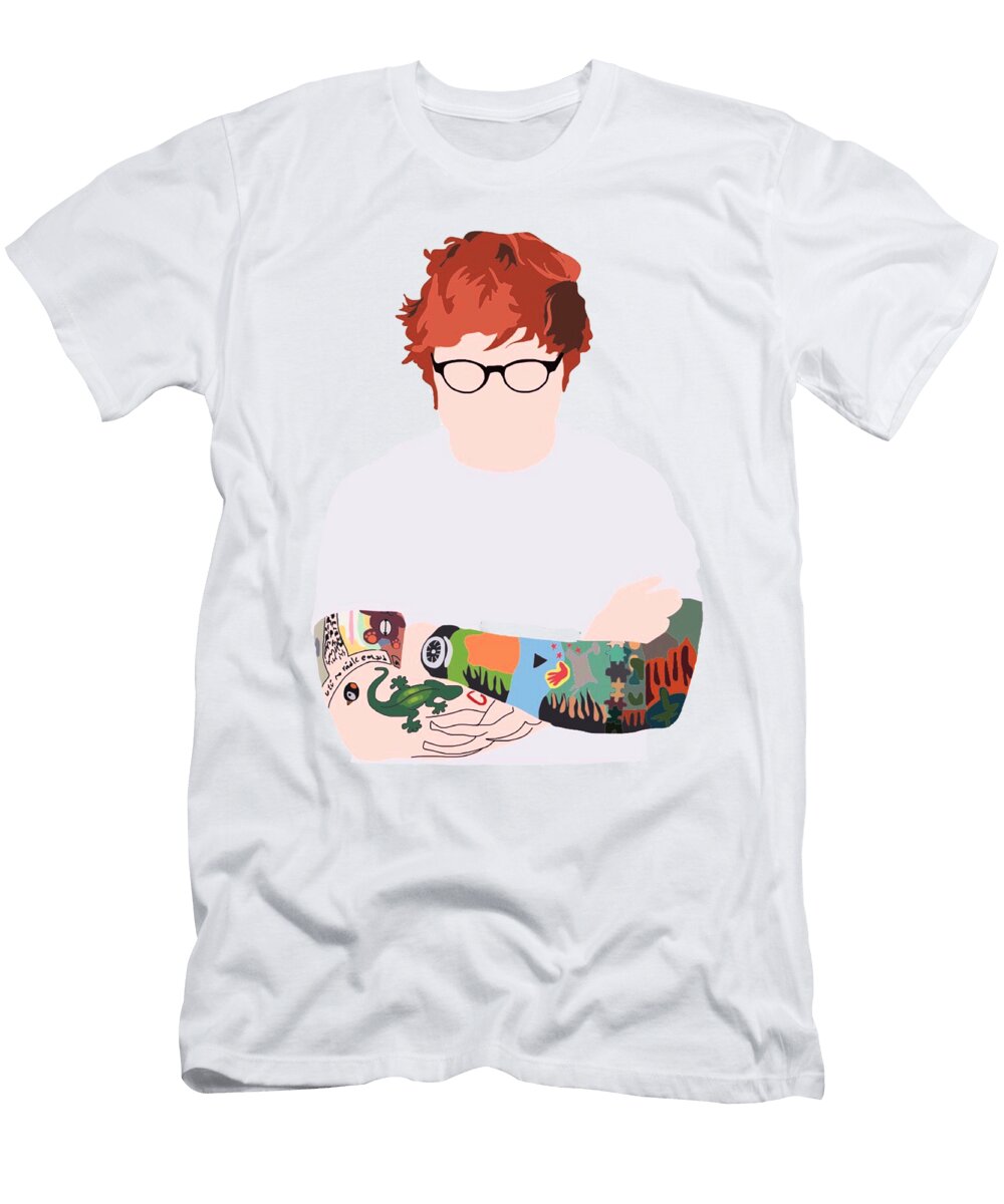 4 Ed Sheeran Inered Dyernes T-Shirt
