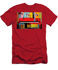 4 Expressive Fusion Abstract Interplay of Ais Creativity and Contemporary Expressionism on the Pian Olfactoart Studio T-Shirt