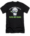 4 Flutist Vegetables Cute Panda Vegan Bamboo Flute Toms Store T-Shirt
