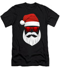 4 Hipster Santa Claus with Sunglasses Funny Gift for Christmas Art Frikiland T-Shirt
