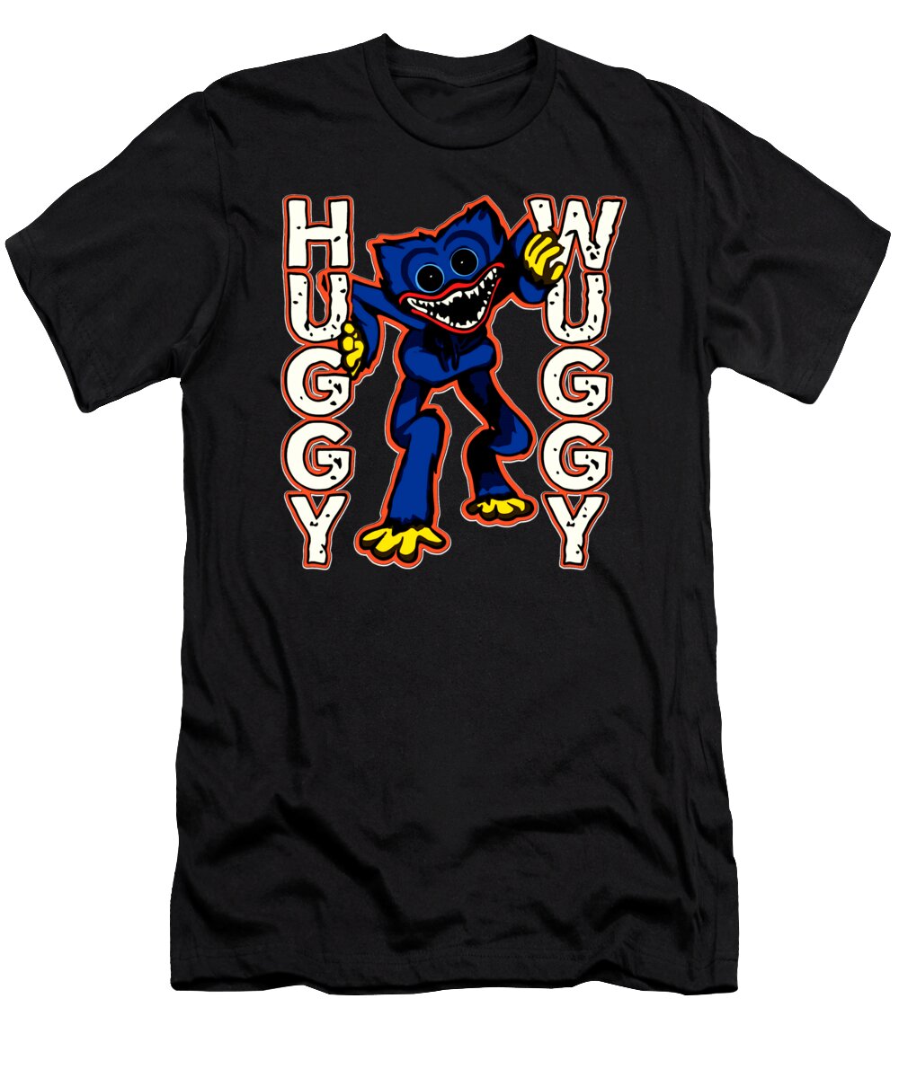 4 Huggy Wuggy Poppy Playtime Video Games Cadju Kolit T-Shirt