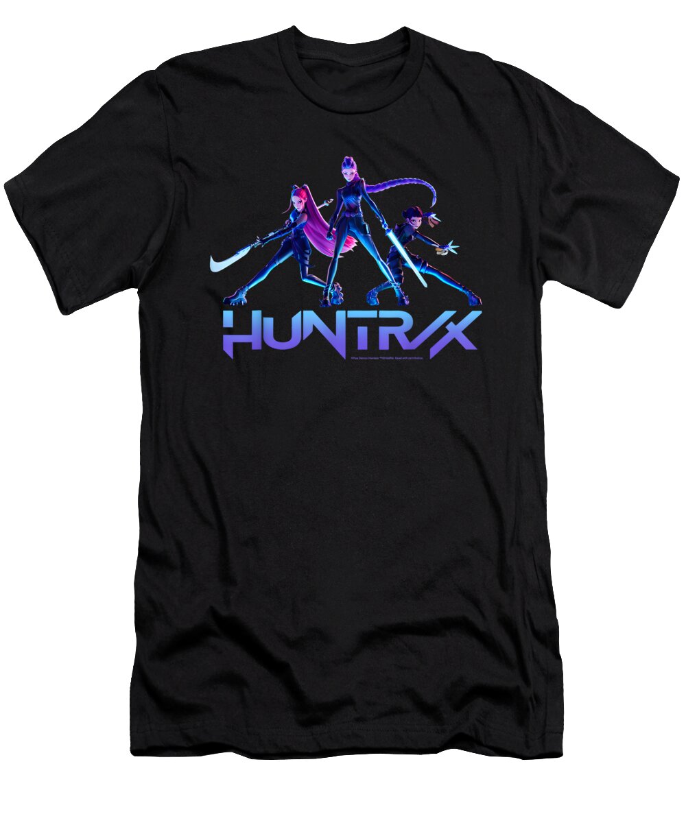 4 Huntrix Kpop Demon Hunter Aesthetic Huntrix T-Shirt